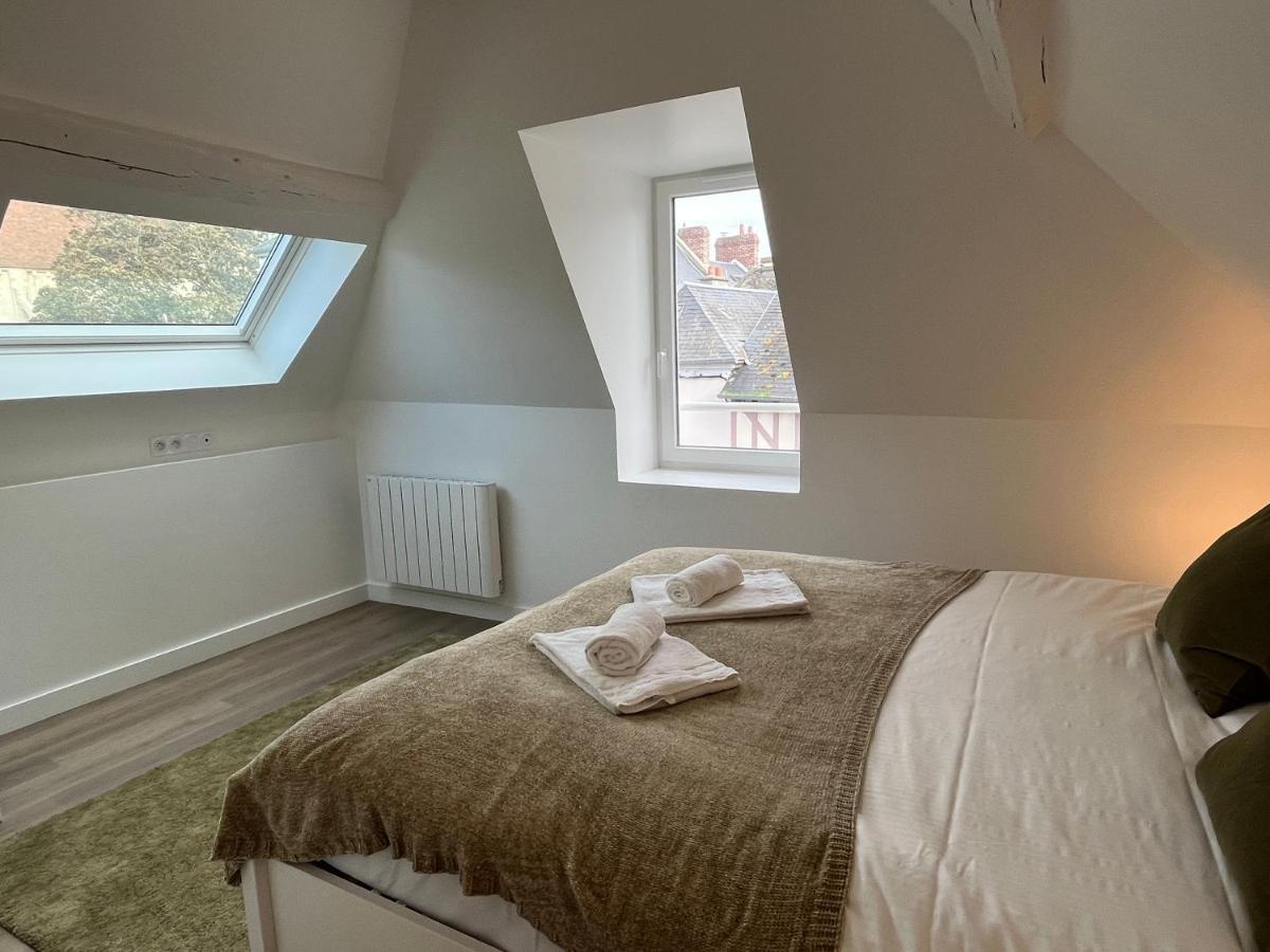Bella, Joli Appt Renove Dans Le Bourg Appartement Ouistreham Buitenkant foto