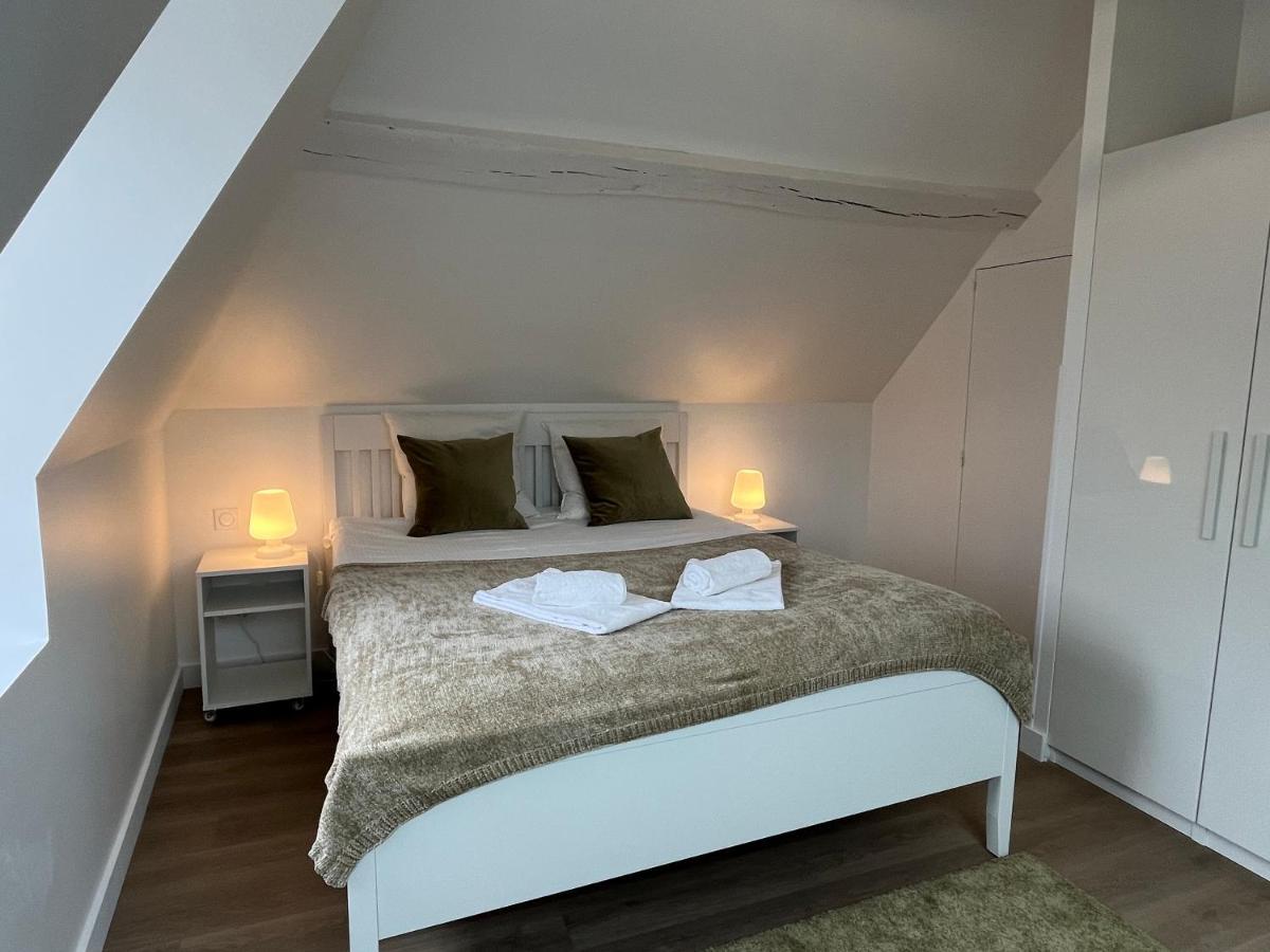 Bella, Joli Appt Renove Dans Le Bourg Appartement Ouistreham Buitenkant foto