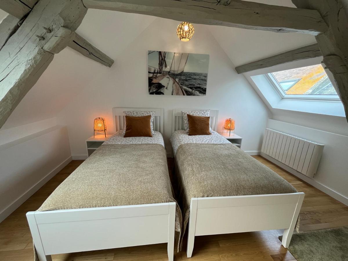 Bella, Joli Appt Renove Dans Le Bourg Appartement Ouistreham Buitenkant foto